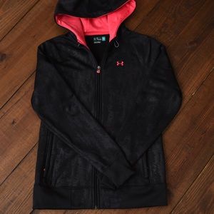 Under Armour zip up hoodie. Size small.